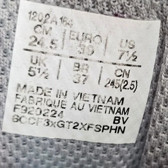 Asics Gel-1130 Womens Running Shoes White Silver 1202A164 Size 7.5 US - Picture 5 of 14